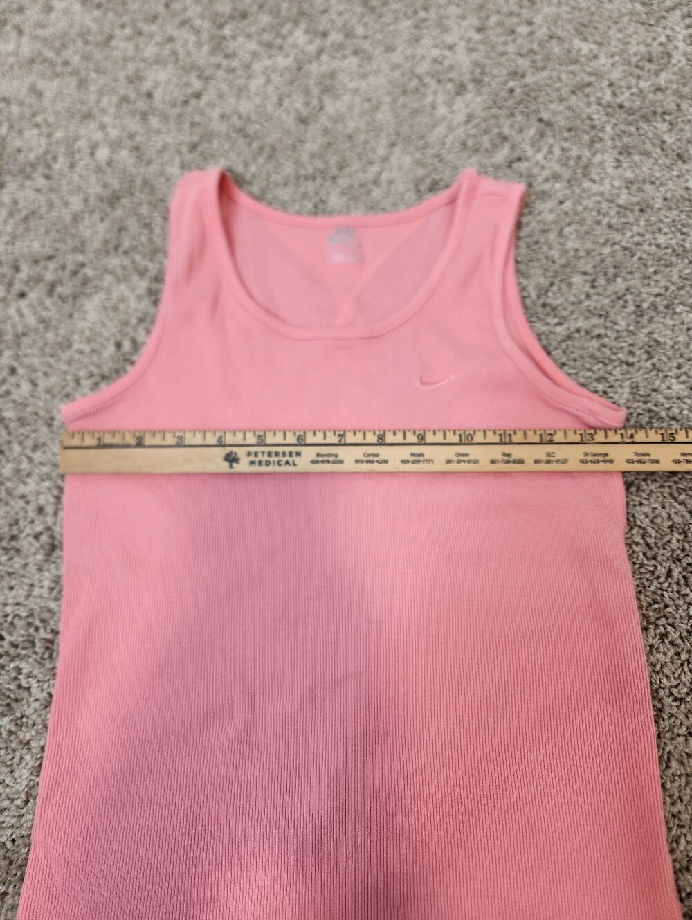 Nike Sportswear Ribbed Cotton Tank Top Size Large - Picture 6 of 7